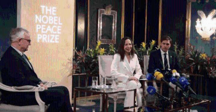 “Tengo muchas esperanzas de que Venezuela sea libre”: María Corina Machado desde Oslo La declaración más impactante fue la acusación de que Venezuela ya ha sido “invadida” por agentes rusos, iraníes y