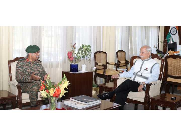BRO chief meets Arunachal Governor