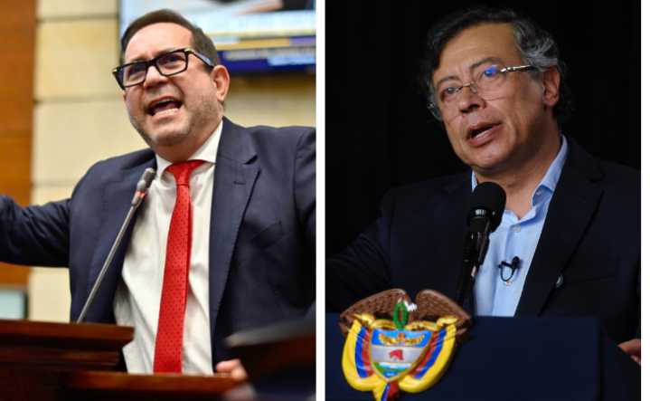 Así fue la respuesta del presidente del Senado a Petro por polémica de debate de soberanía