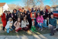 Little library keeps legacy of Aurora Christmas Lady alive