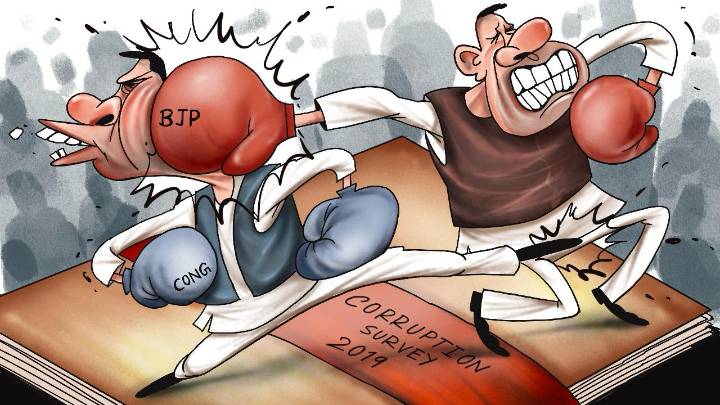 63% corruption in Karnataka? How a 2019 survey sparked a war of words between Congress and the BJP