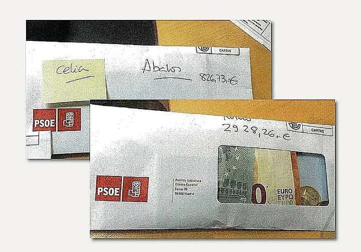 La justicia investigará los pagos en metálico del PSOE desde Sánchez al último empleado