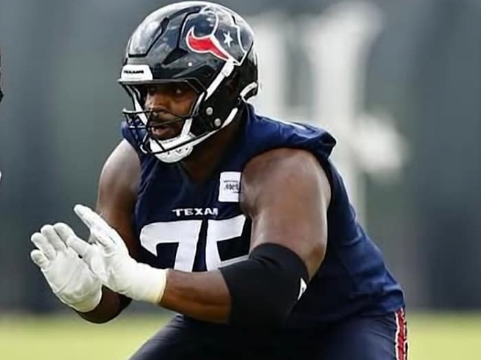 Texans waived former starting guard Laken Tomlinson