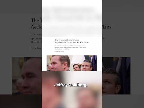 Pentagon Faults Hegseth for Using Signal to Discuss Yemen Strikes #shorts