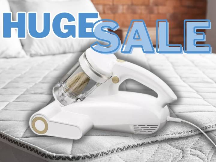 Target knocked $280 off the handheld vacuum designed to keep where you sleep clean
