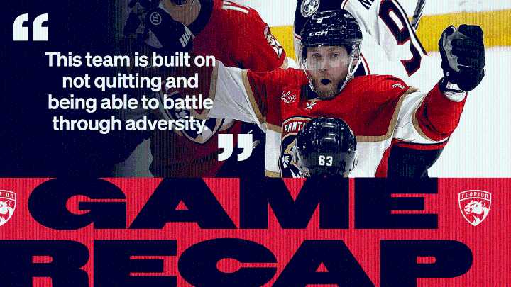 RECAP: Panthers 7, Blue Jackets 6 (OT)