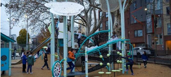 Completan mejoras en el Shissler Playground