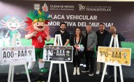 Placa vehicular del Mundial 2026 con el Ajolotito futbolero: Cómo tramitar en CDMX