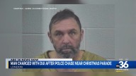 Police chase D.U.I. suspect near Christmas parade