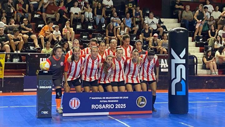 Futsal: triunfo de Rosario en la apertura del primer torneo nacional femenino