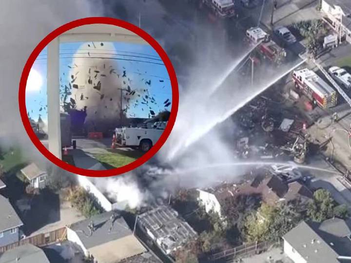 Poderosa explosión en California; viviendas destruidas y personas heridas