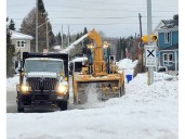 Town announces snow removal operations for several areas of town