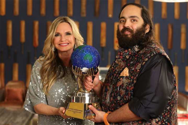 Global Humane Society presents Anant Ambani with Global Humanitarian Award for leadership in wildlife conservation