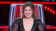 Kelly Clarkson puts a spin on naked dressing with embellished jumpsuit as she announces major news