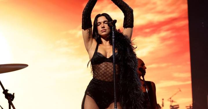 Dua Lipa in Thong-Baring Minidress Will Stop You in Your Tracks