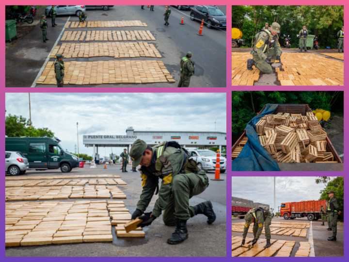 CHACO: Interceptan Camión Con Más De 1190 Kilos De Marihuana