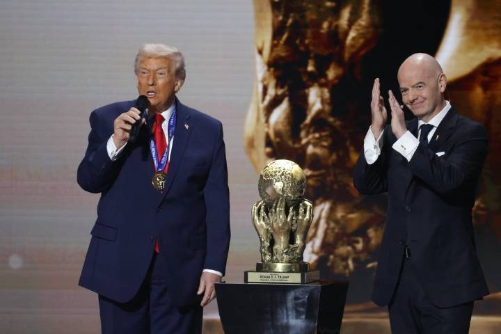 Deadspin | President Donald Trump awarded inaugural FIFA peace prize