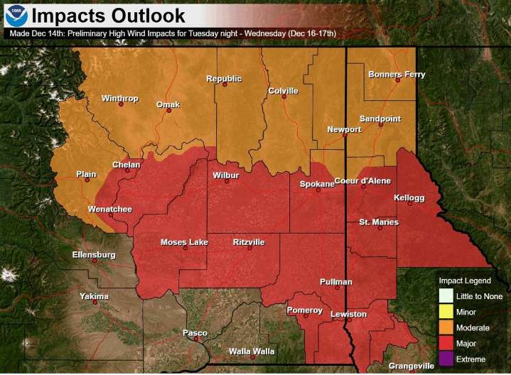 What To Expect From This Week's Storm In Wenatchee Valley