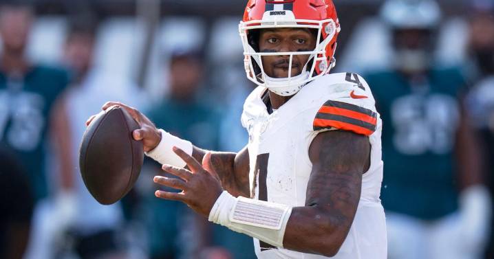 Deshaun Watson will practice with the Browns for first time in more than a year