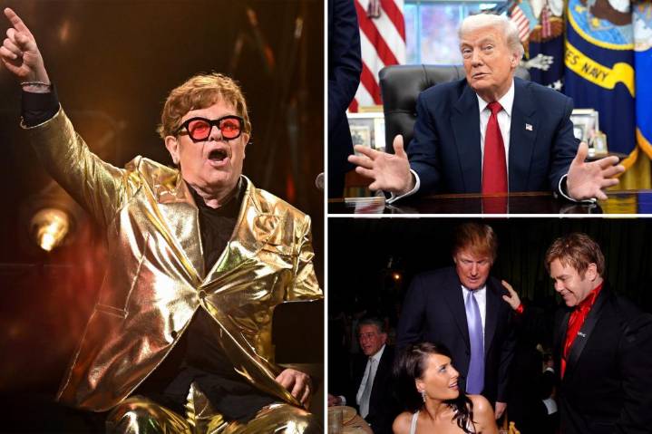 Elton John reveals ending AIDS would make Trump one of the 'greatest presidents' in history