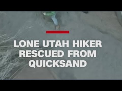 Hiker rescued from quicksand at Utah's Arches National Park