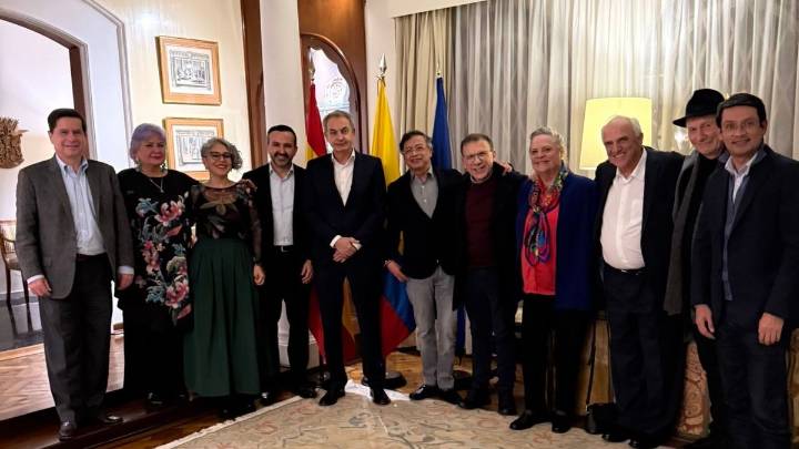 Petro lideró cena privada con Rodríguez Zapatero y precandidatos del Frente Amplio