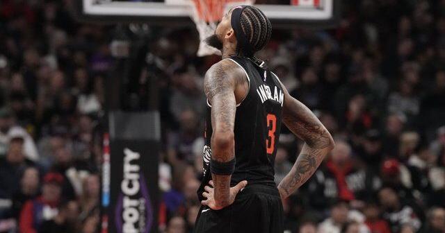 Raptors struggling without RJ Barrett as NBA Cup quarterfinal vs. Knicks looms