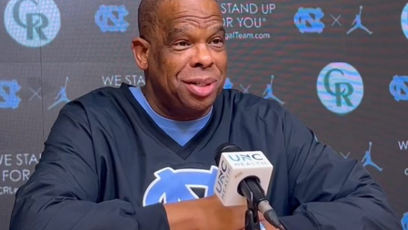 Hubert Davis press conference video before UNC vs Kentucky game