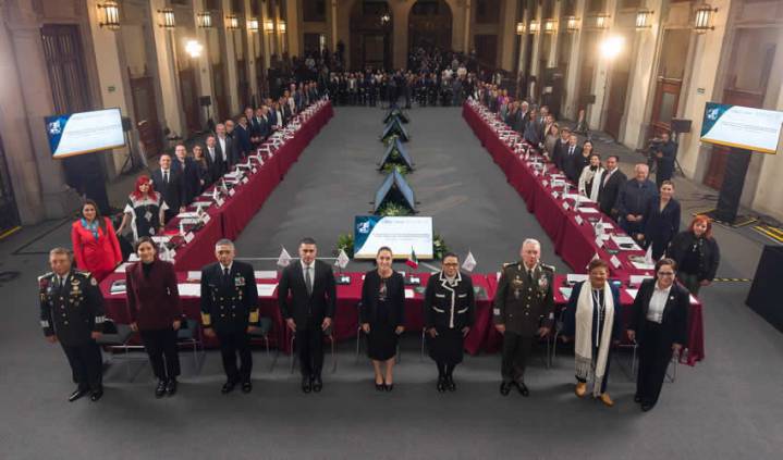 Juntos Vamos a Reducir la Extorsión: Presidenta Claudia Sheinbaum en la 52 Sesión Ordinaria del Consejo Nacional de Seguridad Pública