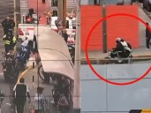 San Borja: sicario balea a chofer en Javier Prado y es capturado tras huir en moto