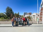 Alumnos de la Escuela Carlos Spano de Talca conocen el Gobierno Regional en un recorrido guiado por el gobernador