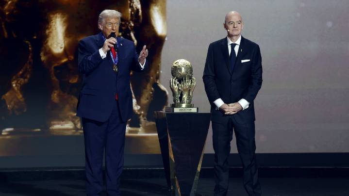 New FIFA peace prize awarded to U.S. President Donald Trump