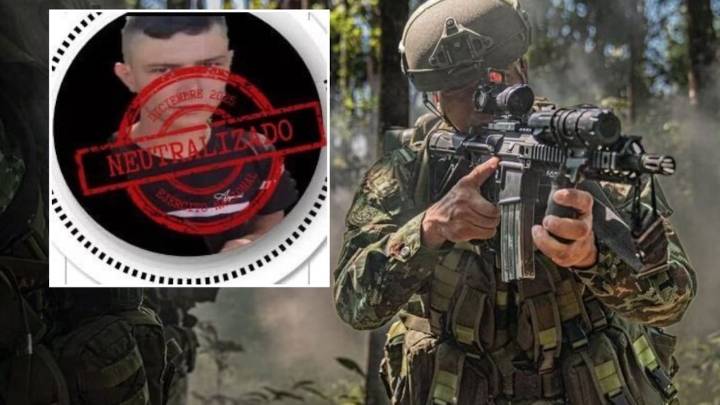 Alias ‘Maikol’, presunto Cabecilla del Frente 57 de las disidencias, fue abatido en Tuluá, Valle; su prontuario criminal