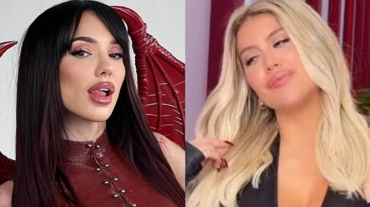 Wanda Nara incomodó a La Joaqui con una pregunta personal y la cantante perdió la paciencia
