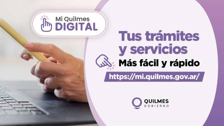 El Municipio presentó la plataforma Mi Quilmes Digital