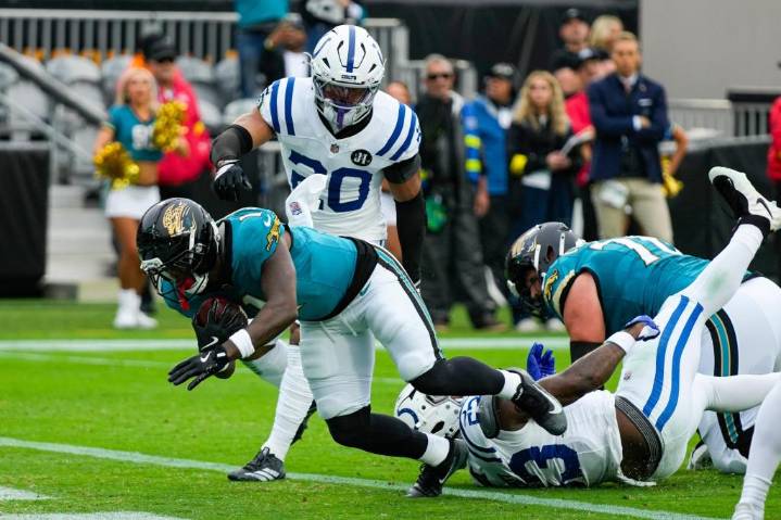 Jaguars superan 36-19 a Colts que pierden a Daniel Jones por lesión – Chicago Tribune