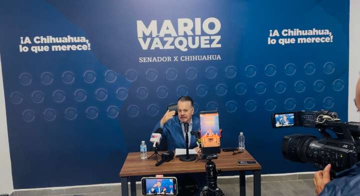 Con Ley de Aguas se vio quién tiene los cojones para defender a Chihuahua y quién obedece órdenes de la 4T: Mario Vázquez