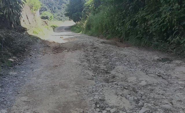 Campesinos de Tres Esquinas denuncian abandono en la vía rural
