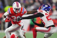 Patriots vencen a Giants y suman su décima victoria seguida en la Temporada 2025