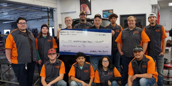 Central Community College receives $20,000 for automotive careers training center