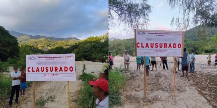 Profepa realiza clausuras a obras por daños ambientales a ecosistemas en Oaxaca