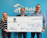 Peak Construction supports Habitat PEH housing project in Trenton