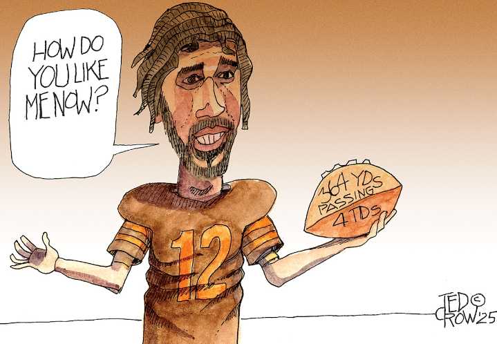 Shedeur Sanders has what Browns hope is breakout game: Crowquill