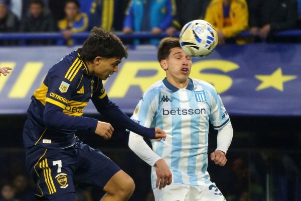 Boca y Racing se enfrentan por un lugar en la gran final del Torneo Clausura