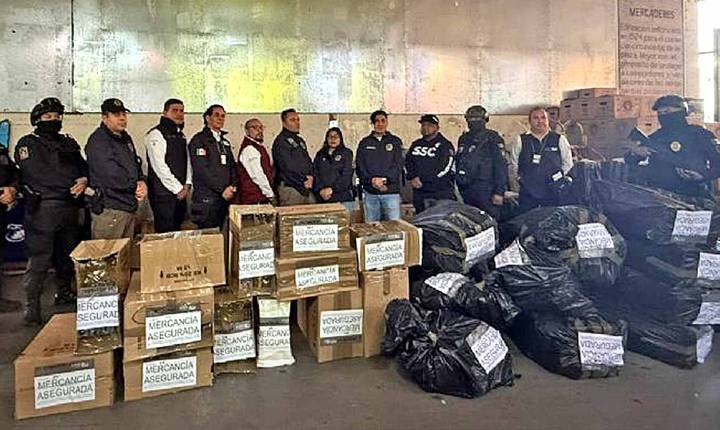 IMPI asegura más de doce mil cajetillas de cigarros piratas en la CDMX