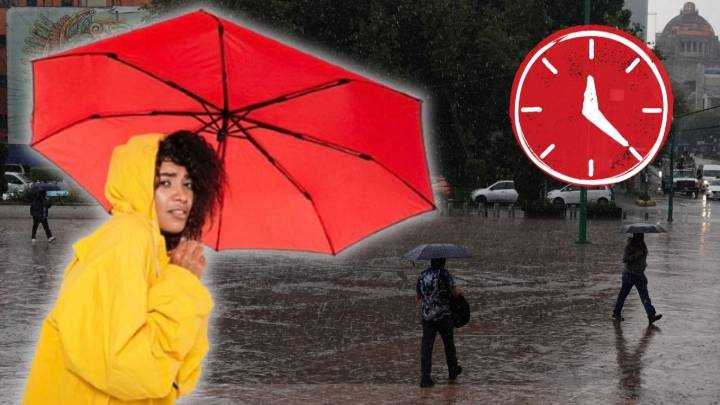 ¿A qué hora lloverá HOY lunes 8 de diciembre en la CDMX y Edomex por el FRENTE FRÍO 19?
