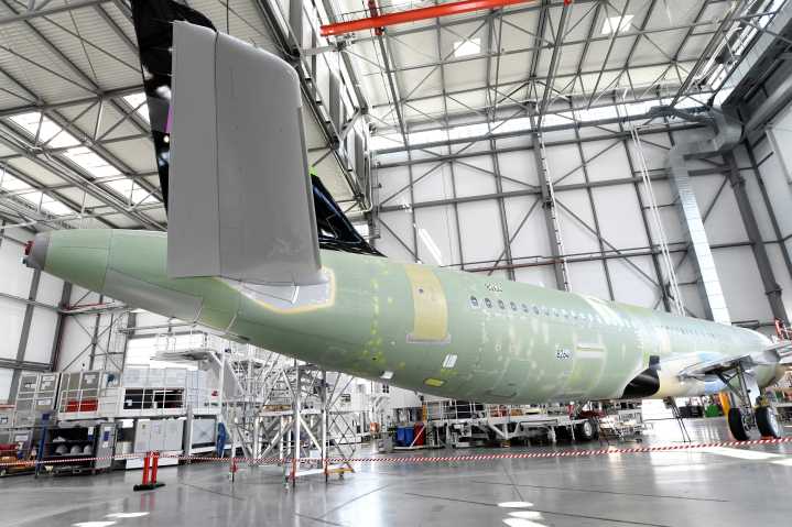 Airbus cuts delivery target after jet issues but profit outlook held firm