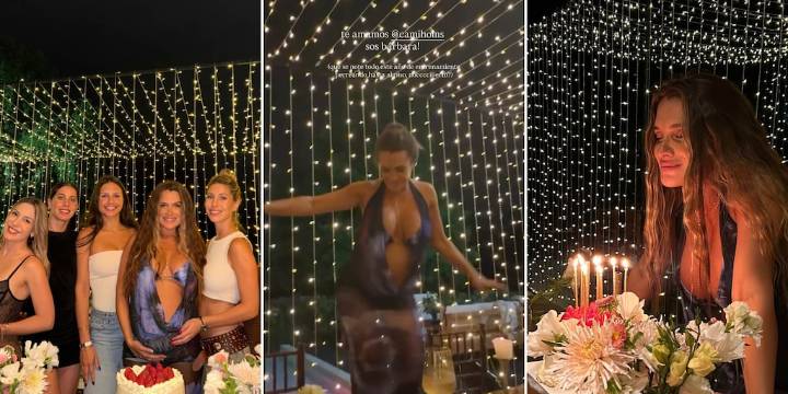 Cami Homs celebró su cumpleaños en la recta final de su embarazo: del festival de luces a su llamativo look