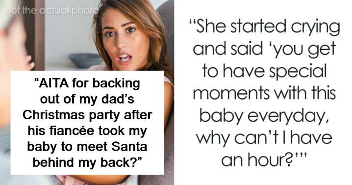 Step-Grandma Sneaks Baby To Santa While Watching Him, Loses Babysitting Privileges Forever
