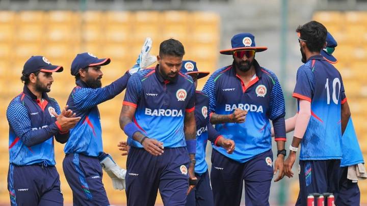 Debutant Amit Pasi's record ton leads Baroda to victory against Services
